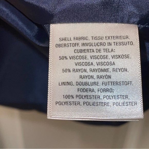 Anthropologie Ett:Twa Black & Pink Floral Tatie Satin Open Blazer Jacket… - Picture 9 of 10